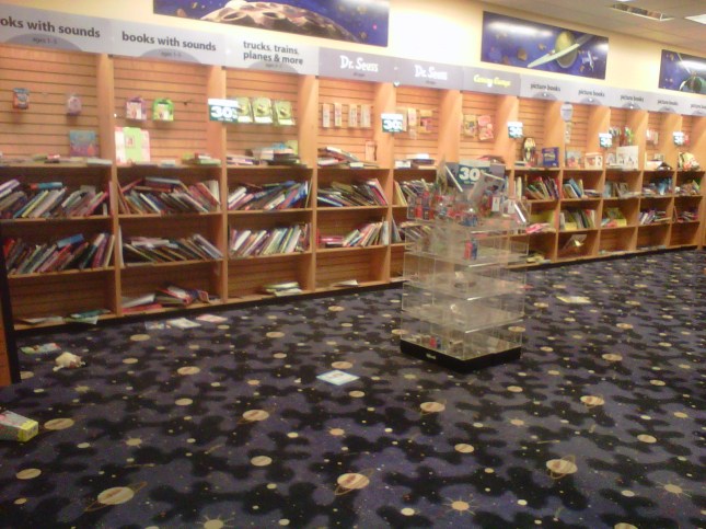 Destroyed Kids' section