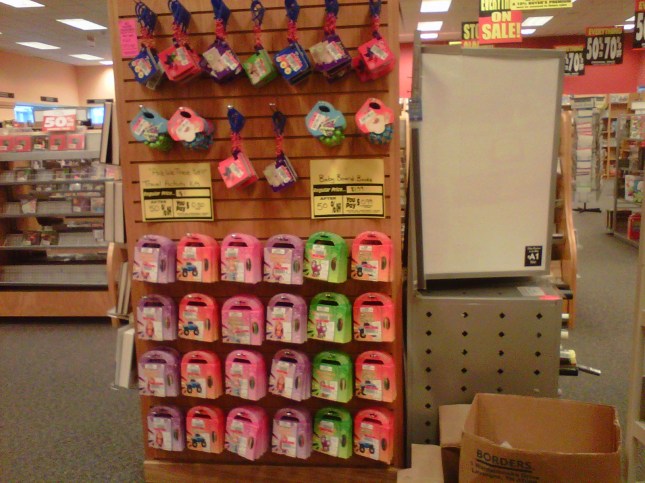 Kids' bargain endcap Kids' bargain endcap